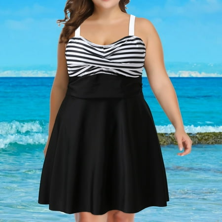 

Cathalem Bikini Tops for Women Large Bust Support Swimsuits For Women Two Piece Plus Size 1 Piece Swimsuits for Women Underwear White 3X-Large