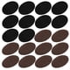 thumbnail image 3 of 10 pares de parches de hierro flocado adhesivo manga ovalada codo rodilla tela reparación DIY decoración (5 pares de negro 5 pares de café), 3 of 5