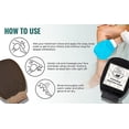 thumbnail image 4 of Guante Exfoliante Elefante Verde Azulado para Hammam, 4 of 6