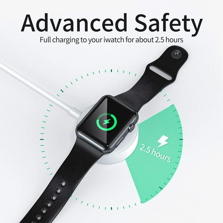 Magnetic Charger – Battery Charger for Watch Series 6, 5, 4, 3,