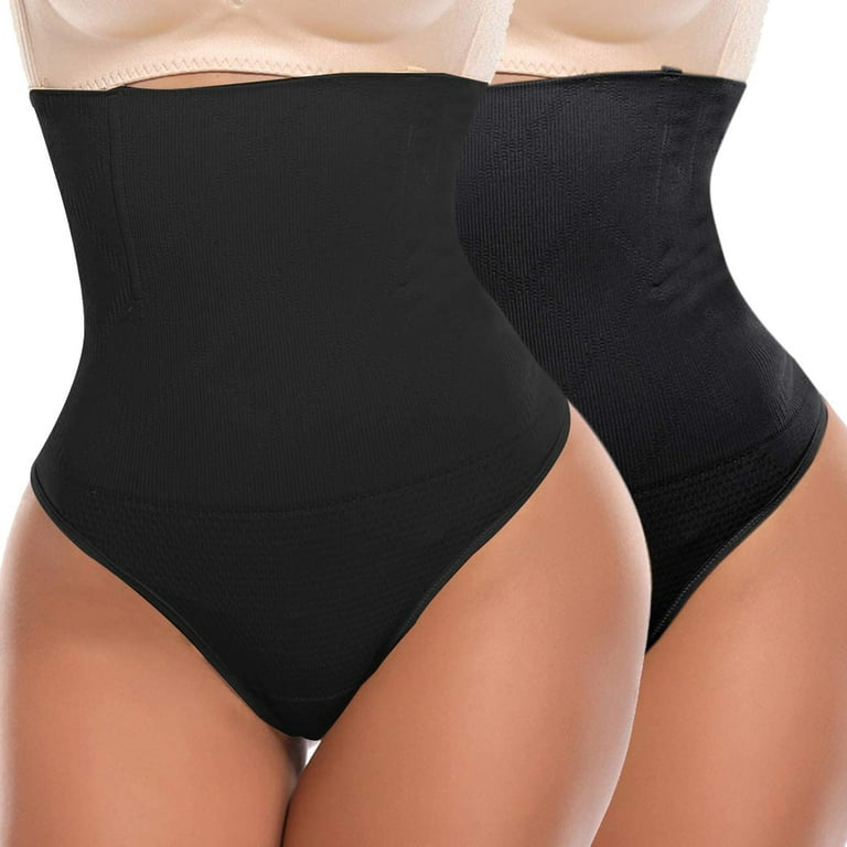SHAPERIN Tummy Control Thong High Waist Control Knickers Shaping