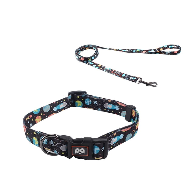 Precio reducido por tiempo limitado!Collares para mascotas, collares para perros, correas para perros grandes, medianos y pequeños, suministros para mascotas con tracción para perros