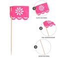 thumbnail image 4 of 24pcs Day of the Dead Party Cake Flag Picks Mini Banderas Mini México, 4 of 6