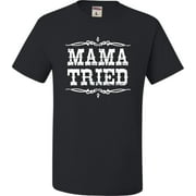Adult Mama Tried Retro Country Music T-Shirt