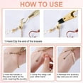 thumbnail image 2 of Bracelet Helper Tool - Fastener Helper Tool for Bracelet to Put on Yourself,Assistance for Jewelry, Necklace,Watch Clasps Zippers Crafts Adjustment.,Gold, 2 of 6