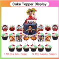 thumbnail image 5 of Cloudy with a Chance of Meatballs 13th Tableware Balloons Cake Toppers Backdrop Banner Supplies Party Decor Plates Decorations, 5 of 7