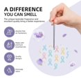 thumbnail image 5 of Car Fragrance Piece Four Pieces Of Fresh Air Lavender Smell Contains Lanyard Plastic Film Wrapped For The Bathroom Bed In The Car Room Cancer Awareness Ribbon Pattern - Soft Multicolor Heart Shape, 5 of 8