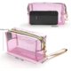 thumbnail image 2 of 4pcs Bolsas de cosméticos a prueba de agua Pvc Bolsa de aseo con cremallera transparente con asa Correa Bolsa de maquillaje transparente portátil Bolsa para baño, vacaciones y órgano, 2 of 4