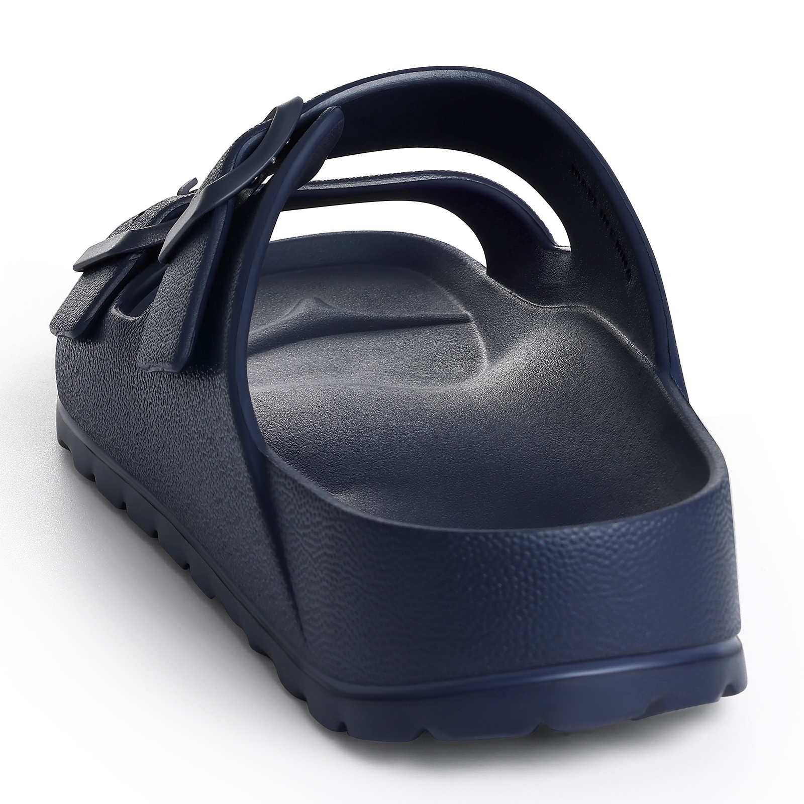 Litfun Women's Arch Support Slide Sandal, Navy photo 6