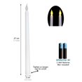 thumbnail image 2 of 11 inch LED Flameless Taper Candles Battery Operated LED Candlestick Flameless Long Candles for Home Dinner Table Party Weddings Birthday, 2 of 7