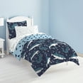 thumbnail image 5 of Dream Factory Sharks Full 7 Piece Comforter Set, Printed Pattern, Polyester, Microfiber, Blue, Child, Unisex, 5 of 18