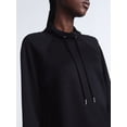 thumbnail image 4 of Scoop Women's and Women's Plus New Scubaknit Funnel Neck Sweatshirt, Sizes XS-4X, 4 of 5