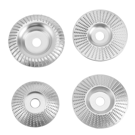 

4 Types Wood Grinding Polishing Wheel Disc Sanding Wood Carving Tool Abrasive Disc Tools for Angle Grinder