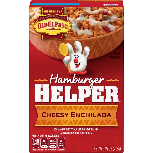 Betty Crocker Hamburger Helper Cheesy Enchilada, 7.5 oz