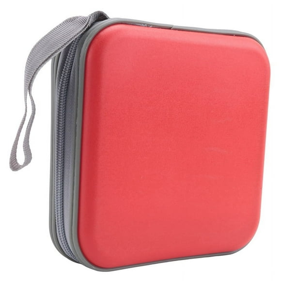 40 CD DVD Disc Album Storage Carry Case Cover Wallet Sleeve Holder Bag Hard Box - XL17684