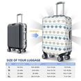 thumbnail image 6 of Balery Luggage Cover Sea Turtle Print Suitcase Covers for Luggage Elastic Washable Suitcase Protector Fits 18-32 Inch Luggage-Medium, 6 of 9