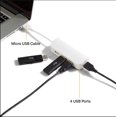 thumbnail image 3 of NXT Technologies™ 4-Port USB 2.0 Hub, White (NX29758), 3 of 7