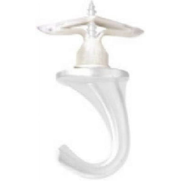 Hillman 122406 Versa Hook, White, Large, 75-Lb. - Quantity 5