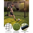 thumbnail image 3 of DSstyles 8x5.3 Ft Backyard Soccer Goal, Metal Frame with Padded Posts, Weather-Resistant Net, Easy to Assemble, for Adults and Children, 3 of 6