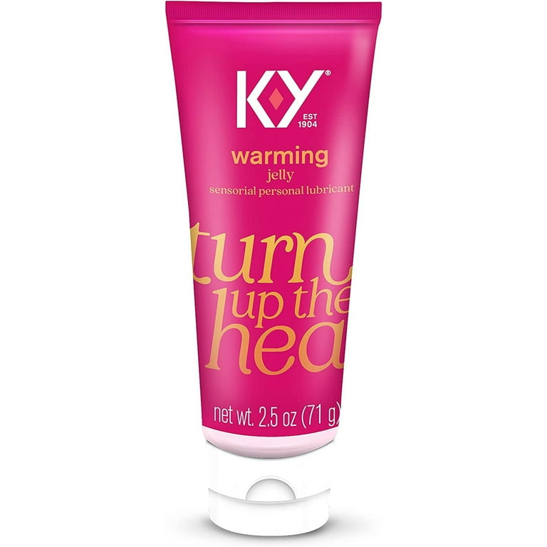 3 pack) K-Y Warming Sensation Jelly Personal Lubricant - 2.5 Oz