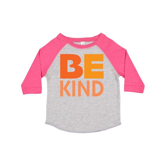 Inktastic Be Kind Logo in Orange Boys or Girls Toddler T-Shirt