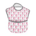 thumbnail image 2 of Kdxio Flamingo On Checkered Bibs For Babies, Baby Bibs for Eating, Toddler Bibs, Waterproof Bibs, Feeding Bibs, for Toddlers, Boys, Girls, 2 of 8
