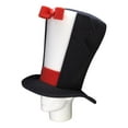 thumbnail image 3 of Tuxedo Hat - Tuxedo Hat Accessories Men - Wedding Party Hat - Groomsmen Party Hat - Engagement Party Hat, 3 of 4
