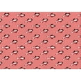 thumbnail image 1 of Ahgly Company Machine Washable Indoor Rectangle Transitional Grapefruit Red Area Rugs, 2' x 4', 1 of 7
