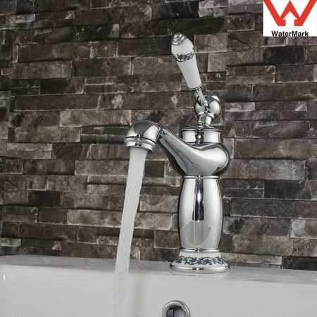 antique brass single ceramic handle valve core bathroom sink faucet mixer  tap | walmart canada