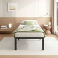 thumbnail image 7 of FSCHOS 18 inch Twin Size Metal Bed Frame, Heavy Duty Metal Platform with Ample Storage Space, Sturdy Construction, No Box Spring Needed, 7 of 7