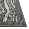 thumbnail image 4 of Transocean CRER8841097 Liora Manne Carmel Agate Indoor & Outdoor Rug, Grey - 23 in. x 7 ft. 6 in., 4 of 5