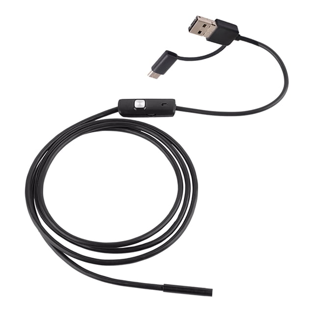 Endoscopio USB 3 EN 1, Sonda De Cámara Impermeable IP67, Lente De 5,5 Mm, Cámara De Inspección Para Automóviles, Tuberías, Aire Acindicado