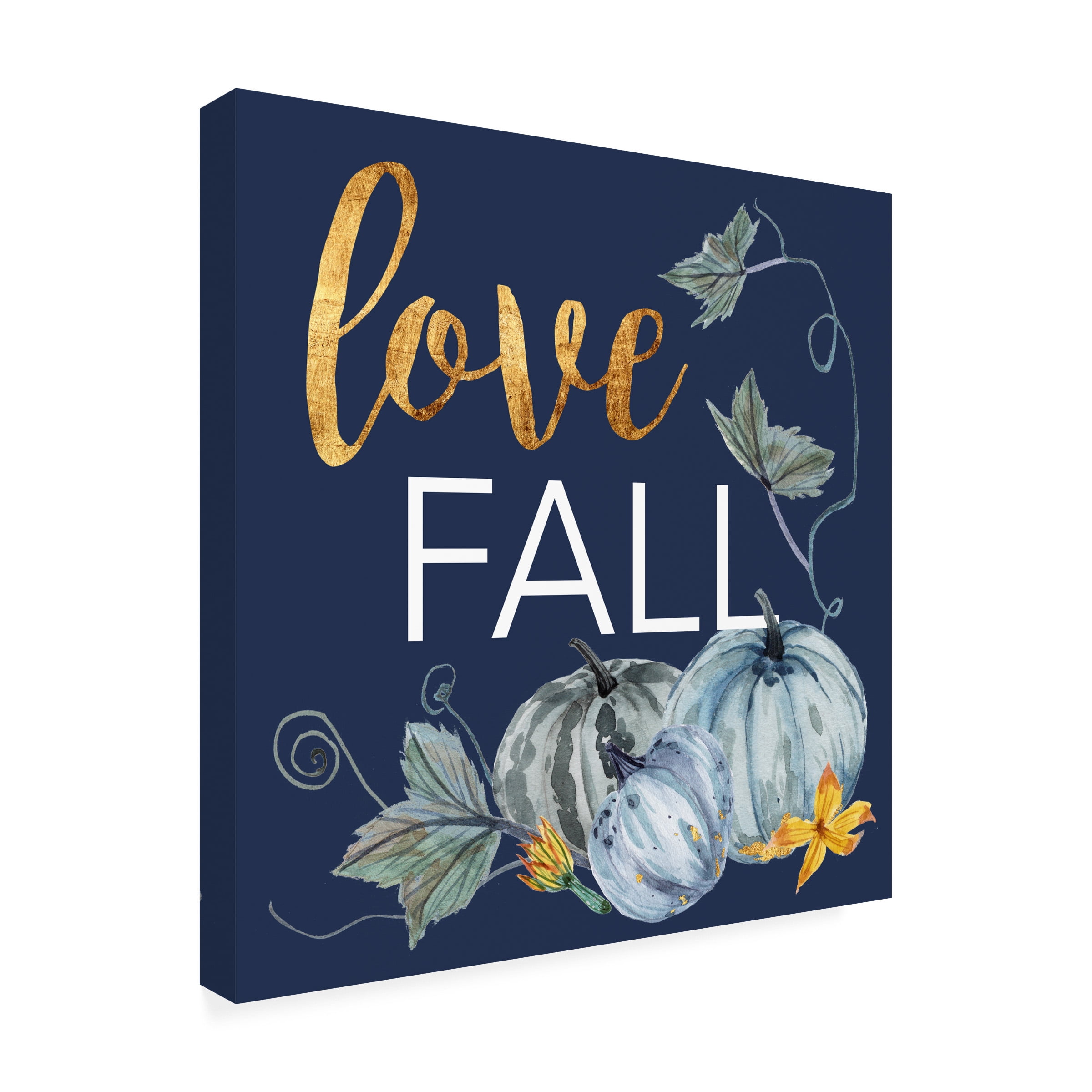 Melissa Wang 'Indigo Harvest IV' Canvas Art