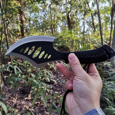 Camping Equipment Tactical Hand Axe Premium High Carbon Steel Car Camper Car Pointed Life Saving Axe Bush Adventure Cutting Axe