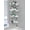 Chrome, variant on Corner Shower Caddy Tension Pole - Chrome Tension Rod Shower Caddy Adjustable Shampoo Holder for Bathroom/Bathtub/RV, Stainless Steel, Floor to Ceiling 25-114.2 inch