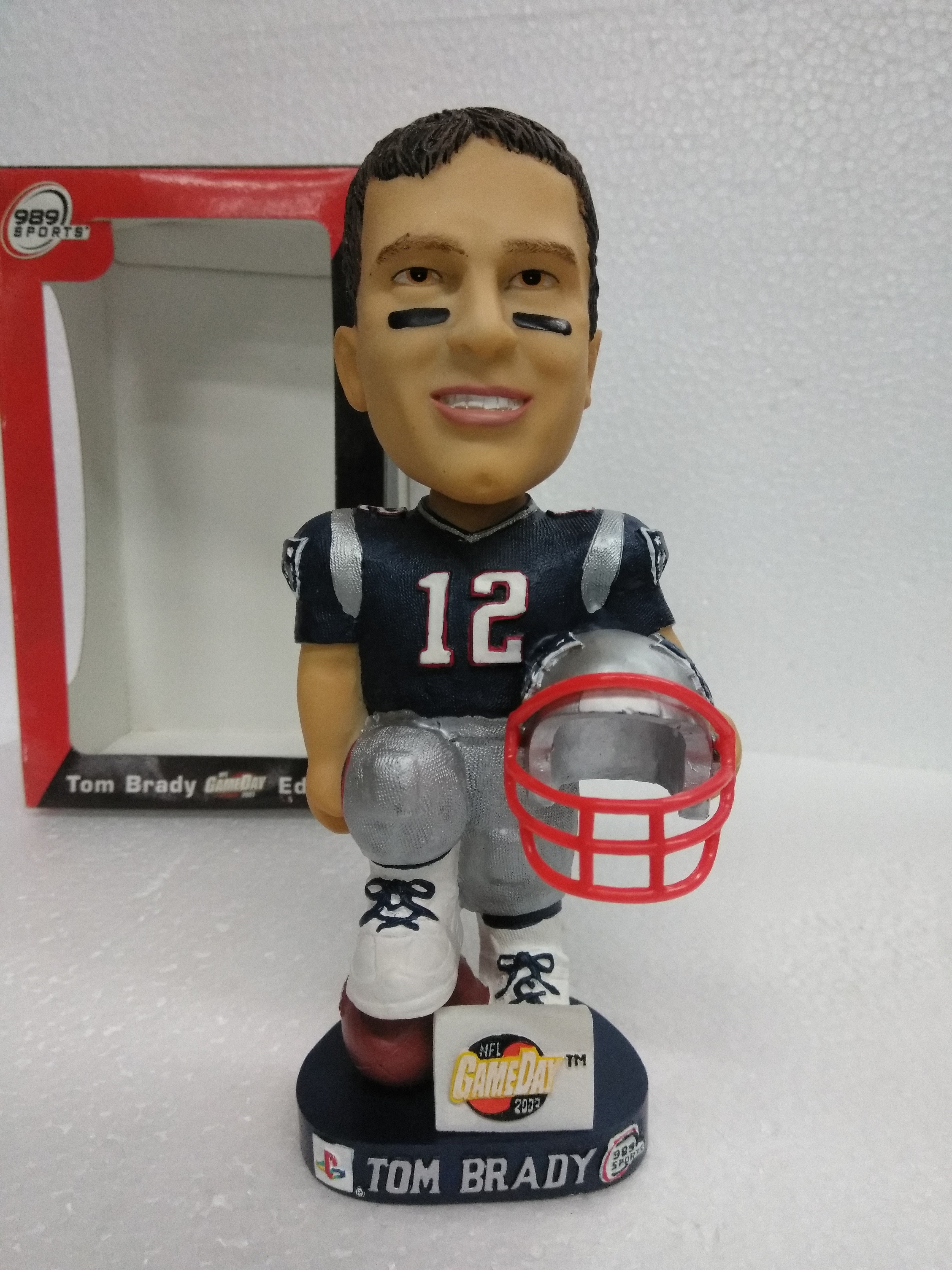 TOM BRADY 12 PATRIOTS Bobblehead