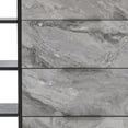 thumbnail image 5 of HomeRoots 35" Grey Manufactured Wood Five Drawer Chest, 5 of 8