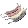 thumbnail image 1 of 4 Packs Long Stretch Back Sponge With Rope Handles Back Scrubber Bath Shower Mesh Sponge, 1 of 5