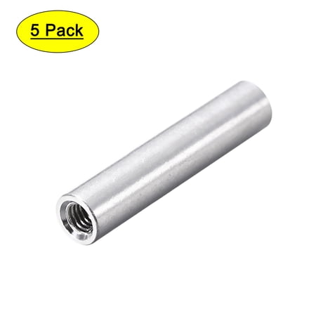 Uxcell M3x40mm Round Aluminum Standoff Column Spacer Female for FPV Quadcopter RC Parts DIY 5 Pcs