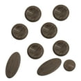 thumbnail image 6 of 9x Exquisite  Key Buttons Replacements Accessory Brown, 6 of 8