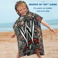 thumbnail image 5 of WWE WWE Kids Beach Towels with Hood Soft Quick Dry Absorbent Hooded Towels Bath Robe for Swim Pool Bath Poncho Towels, 5 of 7
