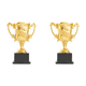 thumbnail image 1 of Trofeo Premio Oro Trofeos Ganador Plástico (L), 1 of 7