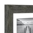 thumbnail image 5 of Tinta 8" x 10" Matted to 2- 4" x 6" Dark Grey Picture Frame, 5 of 5