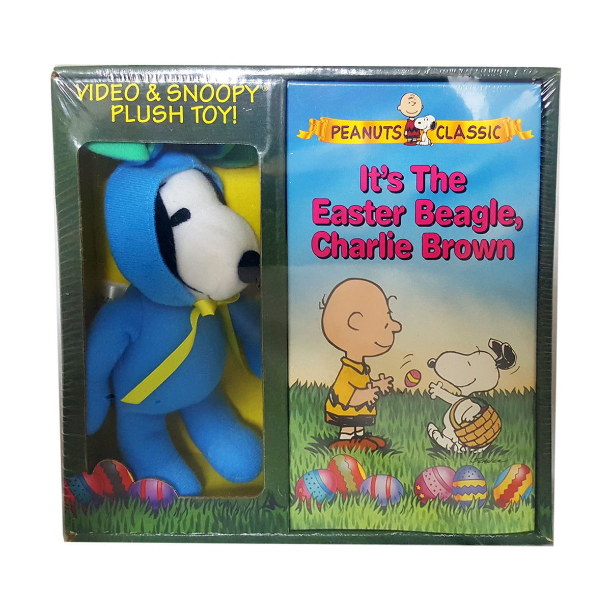 Peanuts Classic VHS It's Easter Beagle, Charlie Brown w/ Snoopy Easter