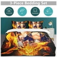 thumbnail image 5 of Cody Rhodes 3-Piece Comforter Set for Bedroom, Cody Rhodes Bedding Set for Kids Adults, Soft Microfiber Duvet Cover Set with Zipper Closure, 1 Duvet Cover + 2 Pillow Covers, 5 of 8