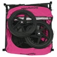 thumbnail image 4 of Schwinn Shuttle Foldable Bike Trailer, Pink & Black, 2 Seats, 4 of 6