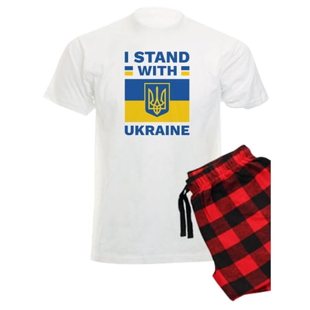 

CafePress - I Stand With Ukraine - Men s Light Pajamas