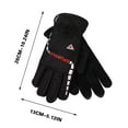 thumbnail image 3 of Hxlamzoo Winter Gloves for Men Women - Upgraded Touch Screen Cold Weather Thermal Warm Cotton Knit Glove for Running Driving Hiking, 3 of 7
