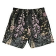 thumbnail image 7 of FORMRS Boys Swim Trunks Quick Dry Mesh Liner Boardshorts Sizes XS-XL, Dark Flowers Pattern, 7 of 7