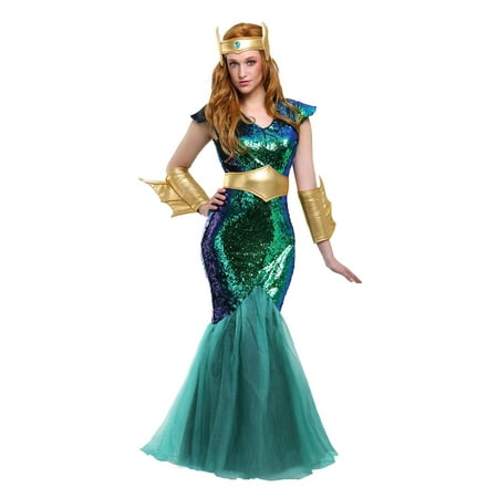 Women's Sea Siren Plus Size Costume